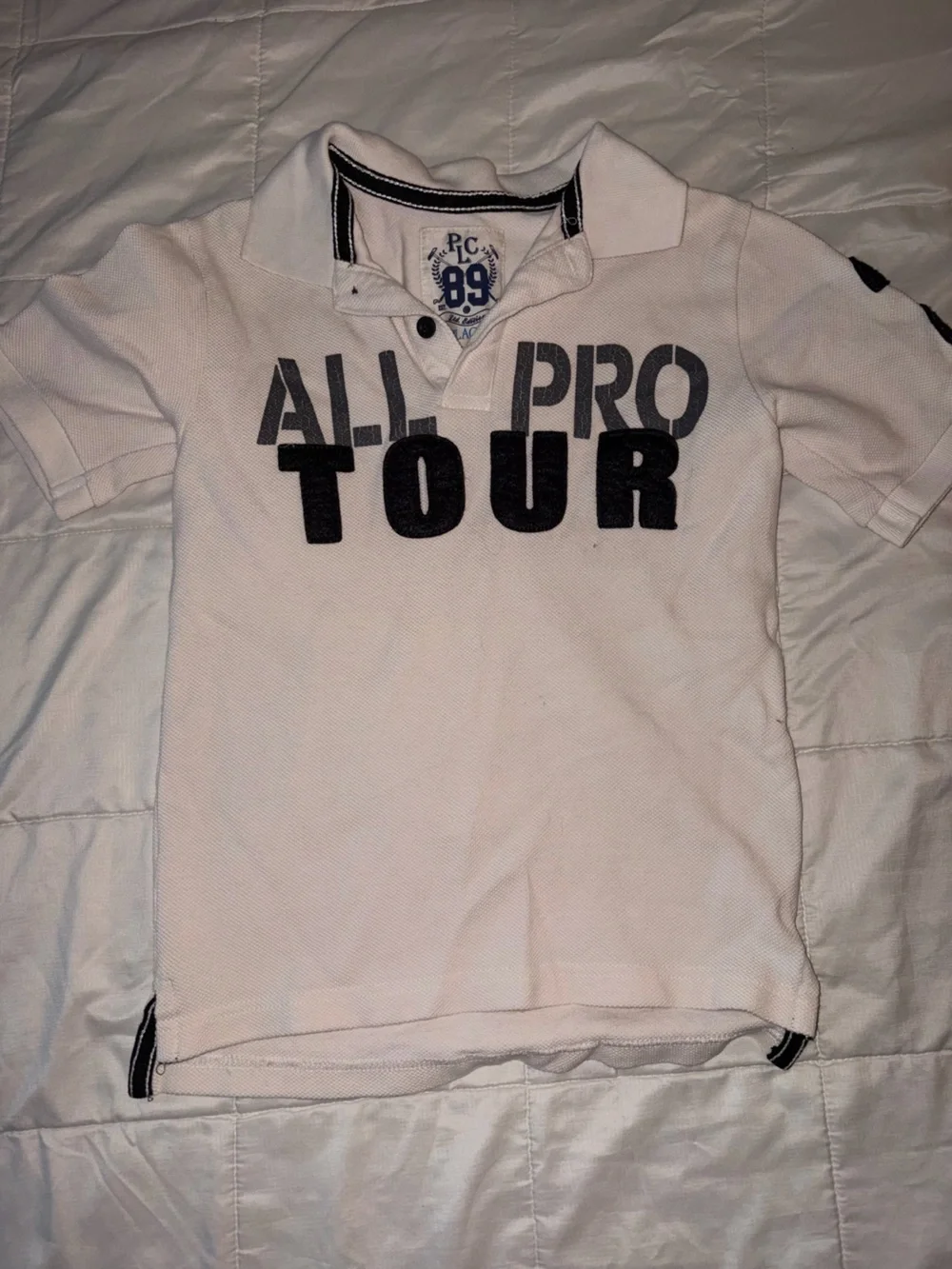 The Children's Place White Tee with Navy '89' Graphic